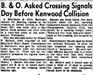 May 16, 1947 Evening Star - bus accident follow-up article