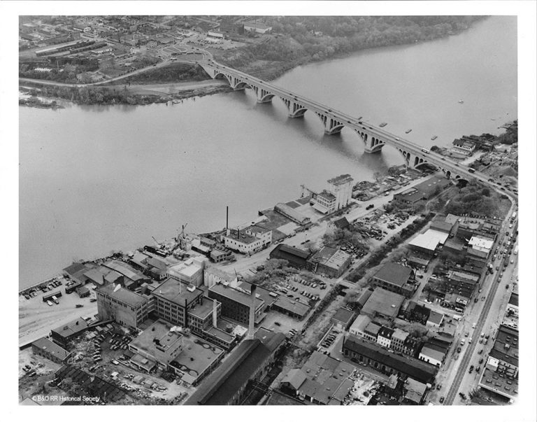 Aerial Photos Of Georgetown From The 40s And 50s | The Georgetown Branch