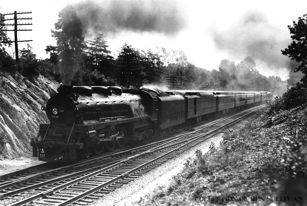 The Washingtonian, Westbound at Georgetown Jct., ca 1942